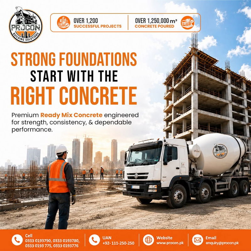 How Commercial Projects Benefit From Professional Ready-Mix Concrete