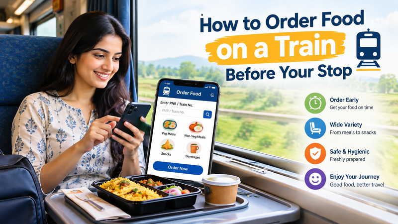 How to Order Food on a Train Before Your Stop