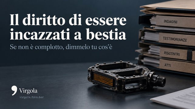 Il diritto di essere incazzati a bestia