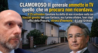 Il generale ammette in TV quello che in procura non ricordava