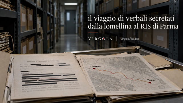 Epopea del viaggio di verbali secretati dalla Lomellina a Parma