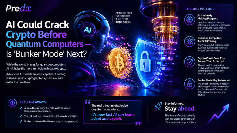 AI Could Crack Crypto Before Quantum Computers — Is ‘Bunker Mode’ Next?