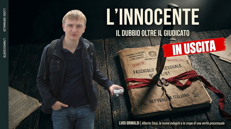 E' in uscita "L'Innocente", il mio libro che non ti aspetti