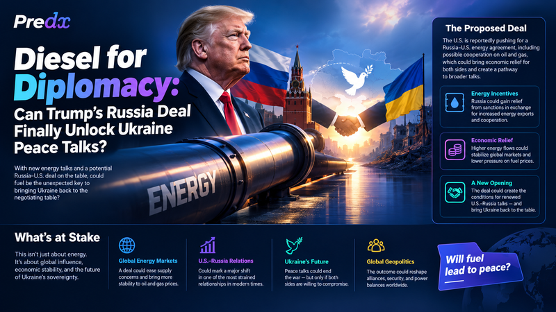 Diesel for Diplomacy: Can Trump’s Russia Deal Finally Unlock Ukraine Peace Talks?
