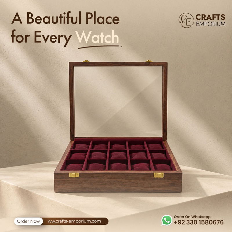 How to Choose the Right Wooden Watch Box for Your Collection